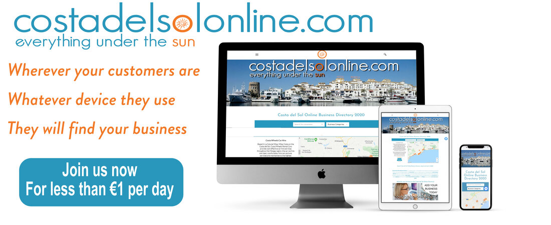Advertise my business online Costa del Sol 2024